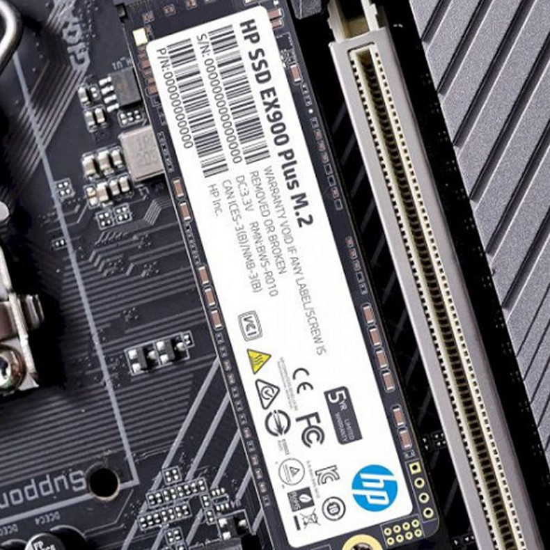 SSD накопичувач 1TB HP EX900 Plus M.2 2280 PCI Ex Gen3 x4 3D NAND, Retail (35M34AA)