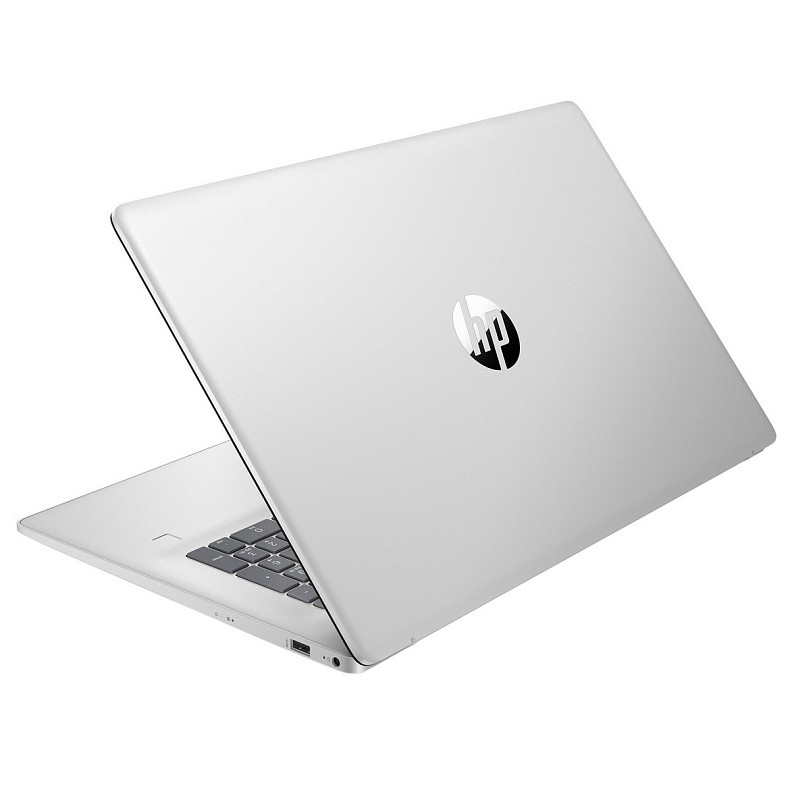 Ноутбук HP 17-cp2014ru 17.3" FHD IPS, 300n/Ryzen 5 7520U (4.3)/8Gb/SSD512Gb/Radeon/FPS/DOS/Серебристый