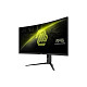 Монитор MSI 34" MAG 342CQR-E2 2xHDMI, DP, Audio, VA, 3440x1440, 21:9, 180Hz, 1ms, sRGB 119%, CURVED,
