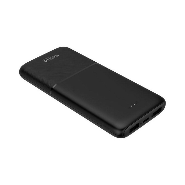 Универсальная мобильная батарея Sigma mobile X-Power SI10A1 10000mAh Black (4827798423615)