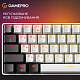 Клавіатура GamePro Genesis Infinity MK130BW Black/White