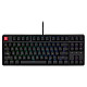Клавиатура механическая Keychron C3 Pro V2 87Key, K pro Red, USB-A, QMK, Hot-swap, 8K, EN/UKR, RGB, чер