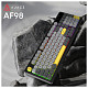 Клавиатура Ajazz AF98 Black USB-C Black Gray Yellow (AF98-BGY)