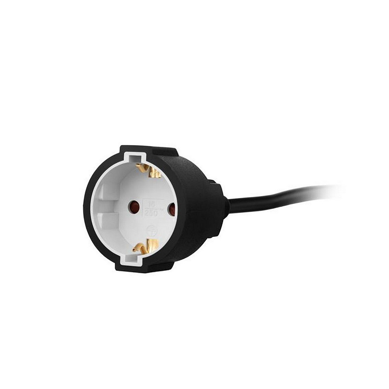 Сетевой удлинитель 2E 1XSchuko, 3G*1.5мм, 10м, black (2E-PC315M10)
