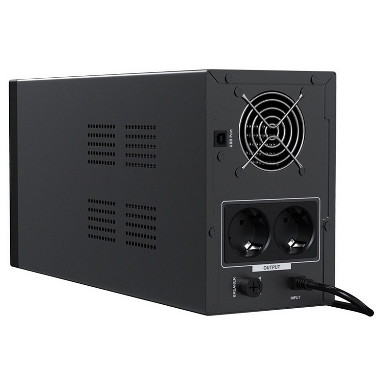 ИБП Marsriva MR-UF2000P-H, 2000ВА/1450Вт, чистая синусоида переменного тока, без АКБ, 24B