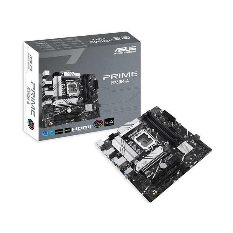 Материнська плата Asus Prime B760M-A-CSM Socket 1700