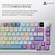 Клавіатура Ajazz AK820 MAX Magnetic switches - Purple (AK820MAX-M-PWB)
