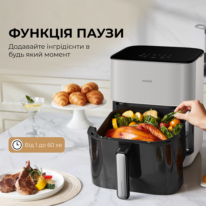 Мультипечь MOVA AeroChef FD10 Pro White