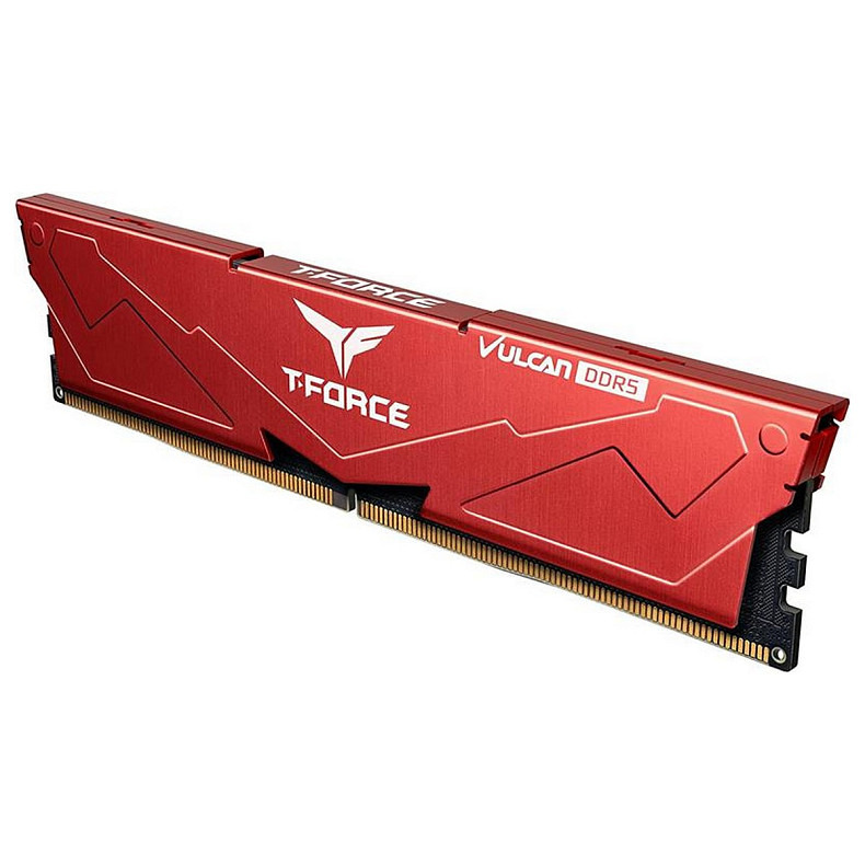 ОЗП Team 2x16GB 6000 MHz DDR5 T-Force Vulcan Red (FLRD532G6000HC38ADC01)