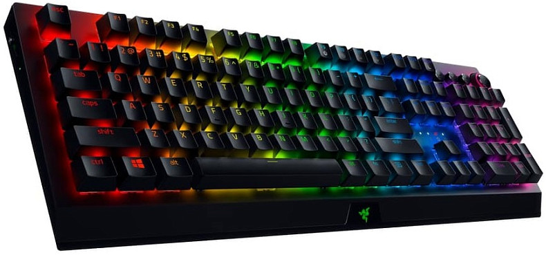 Клавіатура Razer BlackWidow V3 Pro Green Switch WL / BT / USB RU RGB, Black (RZ03-03530800-R3R1)