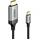 Кабель Choetech USB-C to HDMI 1.8m Black (CH0021-BK)