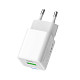 Сетевое зарядное устройство ColorWay GaN Mini 30W PD Port PPS USB (Type-C PD + USB QC4.0) White (CW-