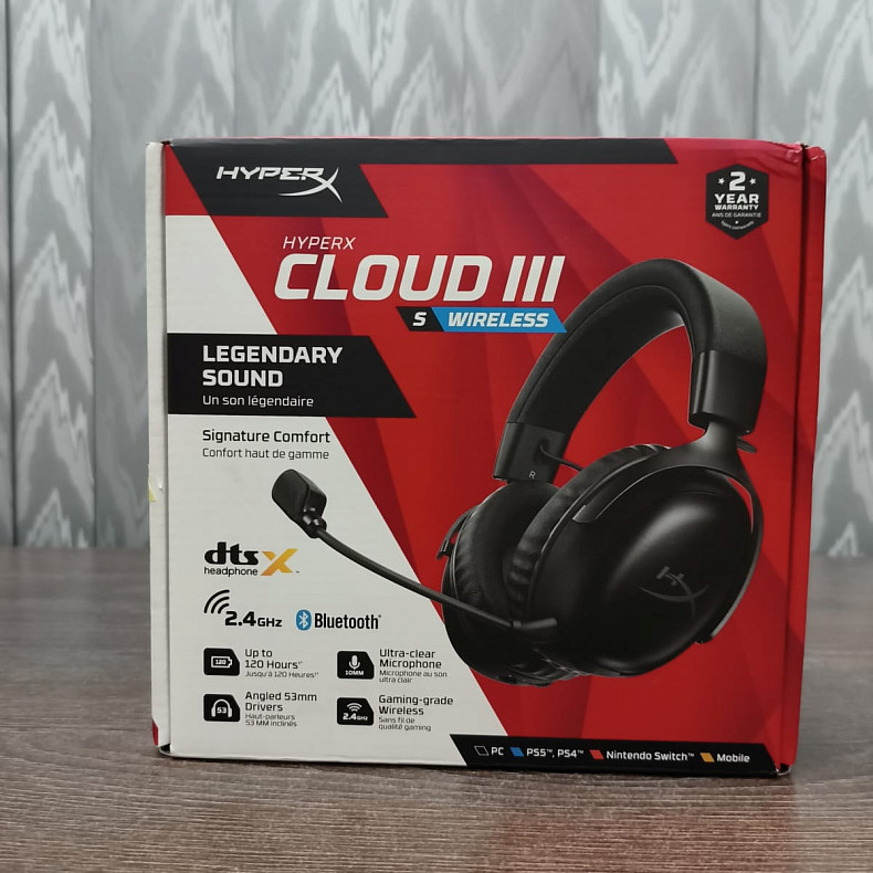 Гарнитура игровая HyperX Cloud III S Black (A59YZAA) - Уценка