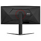 Монітор AOC 34" CU34G4Z, WQHD, Fast VA, вигн., 240Гц, 2хHDMI, DP, USB-hub, HAS