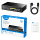 Коммутатор Cudy FS1006P, 6 портовый 10/100M PoE+Switch 60W