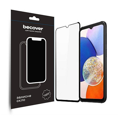 Защитное стекло BeCover для Samsung Galaxy A14 SM-A145/A14 5G SM-A146 Black (708953)