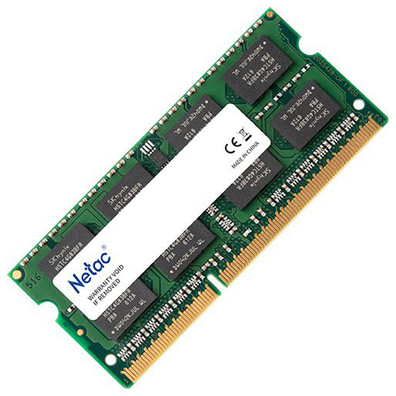 ОЗУ Netac 4 GB SO-DIMM DDR3L 1600 MHz (NTBSD3N16SP-04)