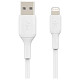 Кабель USB-A > Lightning зарядка/синхронизация Belkin 1м, 12Вт, PVC, (2 Pack), белый