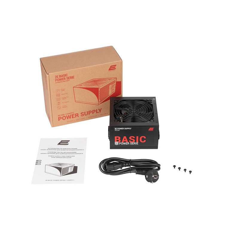 Блок живлення 2E BASIC POWER 400W (2E-BP400-120APFC)