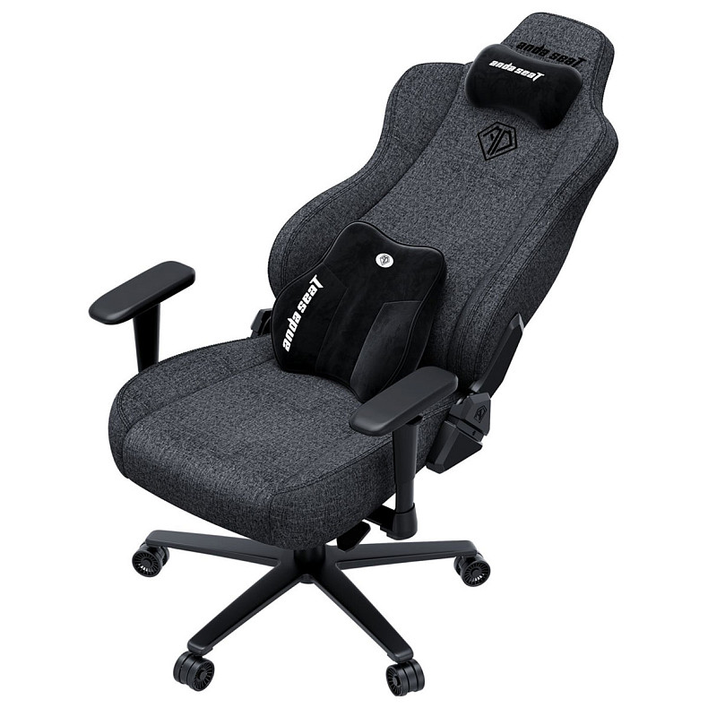 Крісло ігрове Anda Seat Novis Plus Fabric Dark Grey Size XL
