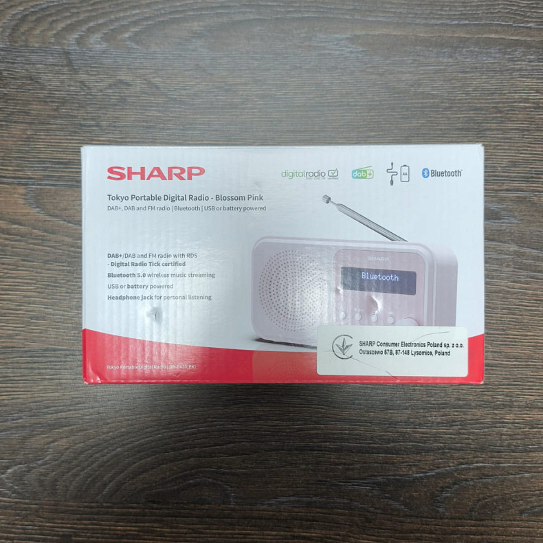 Радиоприемник Sharp DR-P420 Pink - Уценка