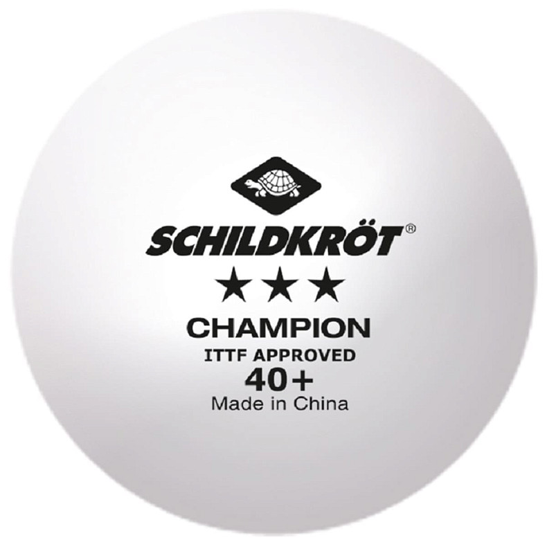 Мячи Donic Champion 40+ 3* 3шт white