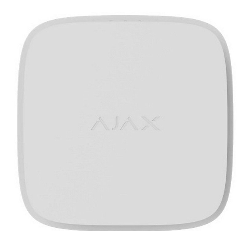 Беспроводной пожарный датчик Ajax FireProtect 2 RB white с сенсорами дыма и температуры со сменными
