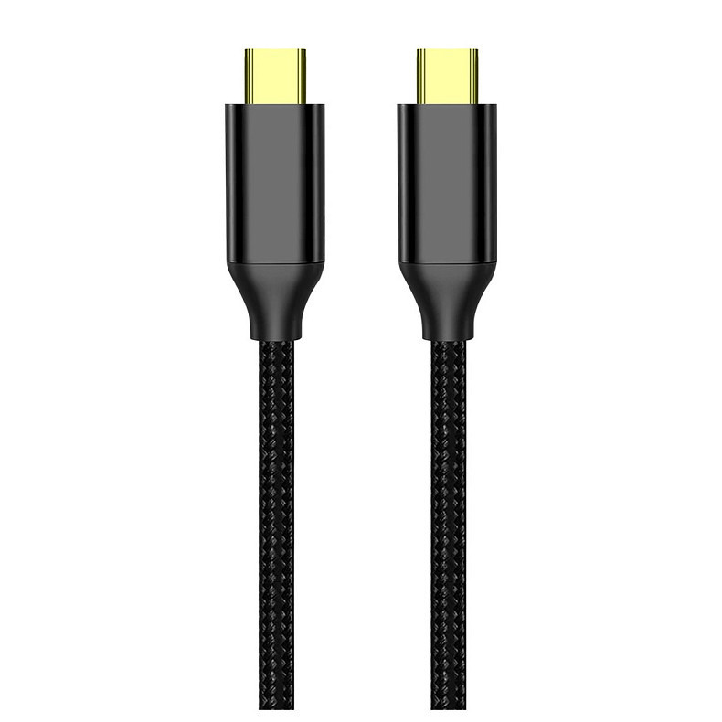 Кабель ColorWay USB Type-C + USB Type-C (M/M), 5.0 А, 1 м, Black (CW-CBPDCC062-BK)