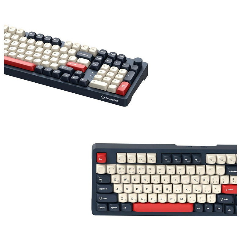Клавиатура GamePro Asgard Drakkar Keychron Super Red Switch Blue (MK305BL)