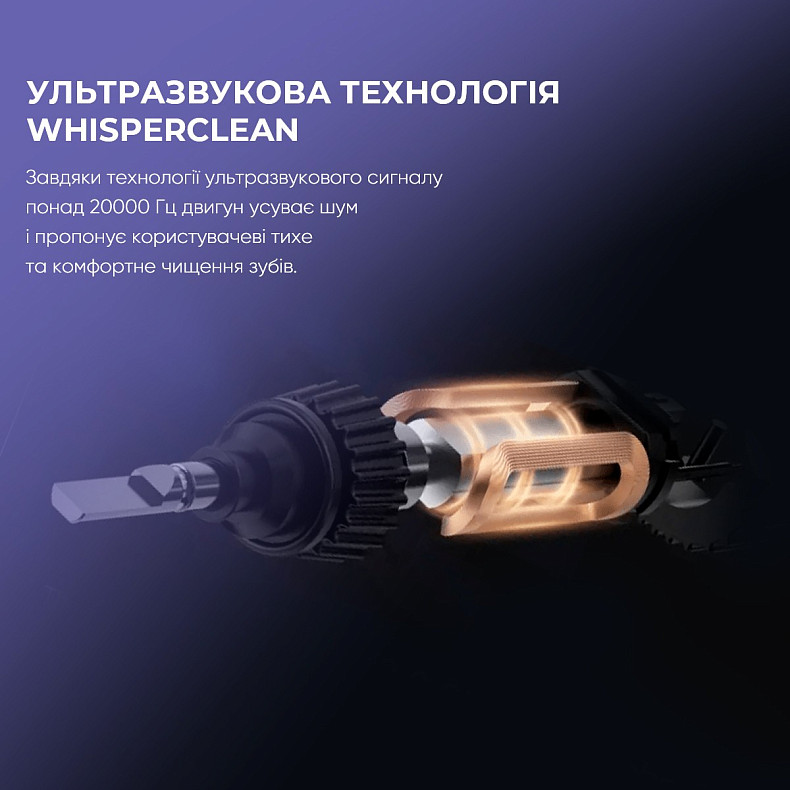 Електрична зубна щітка Oclean Air 2 Purple - фіолетова