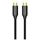 Кабель ColorWay USB Type-C + USB Type-C (M/M), 5.0 А, 1 м, Black (CW-CBPDCC062-BK)