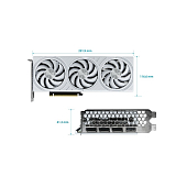 Видеокарта Palit GeForce RTX 5070 White OC 12GB GDDR7 (NE75070U19K9-GB2050W)