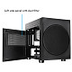 Корпус Chieftec THE CUBE CI-03B-OP, без БЖ, fan 20cm, mATX, Black