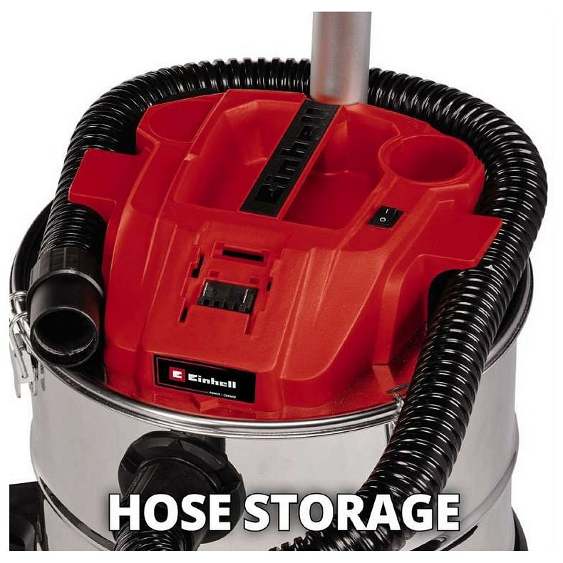 Пилосос для збору золи Einhell TE-AV 1815 Li C Solo (2351700)