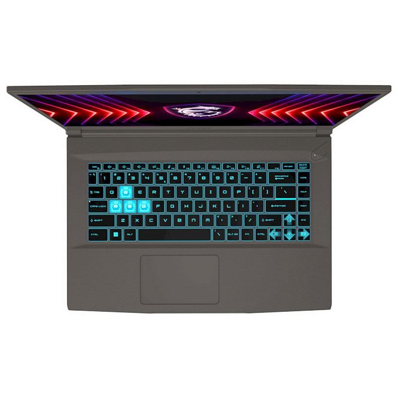 Ноутбук MSI Thin 15 B13UCX 15.6 FHD, Intel i5-13420H, 16GB, F1TB, NVD2050-4, DOS, черный