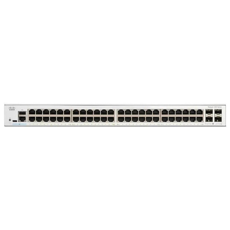 Коммутатор Cisco Catalyst 1200 48хGE, PoE, 4x10G SFP+