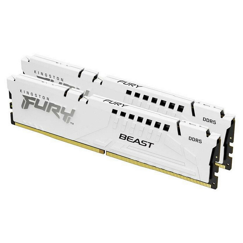 ОЗУ Kingston Fury Beast DDR5 2x16GB 6000MHz White (KF560C36BWE2K2-32)