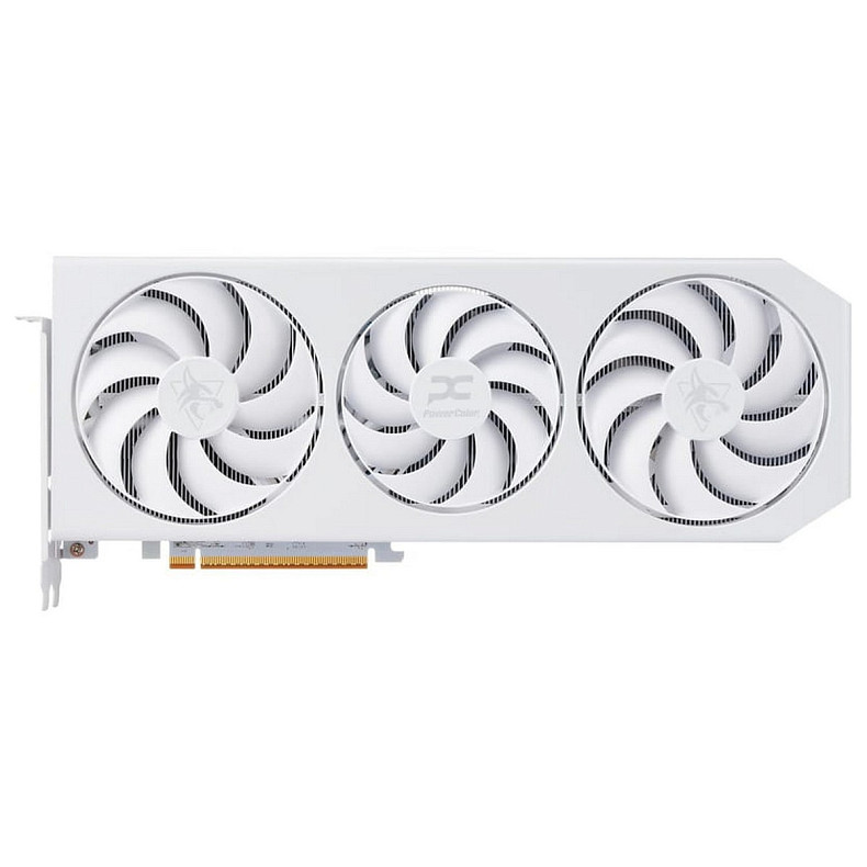 Відеокарта PowerColor Radeon RX 9070 XT Hellhound Spectral White 16GB GDDR6 (RX9070XT 16G-L/OC/WHITE)