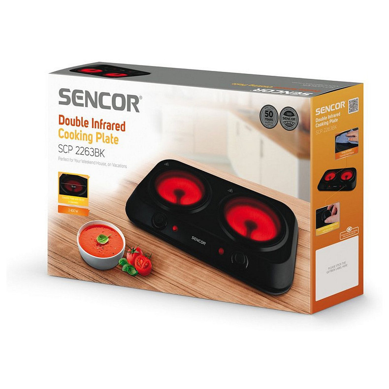 Настільна плита Sencor SCP2263BK