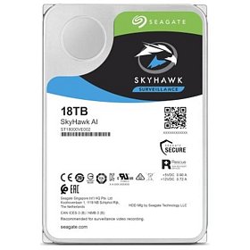 Жорсткий диск Seagate SkyHawk AI Surveillance HDD SATA 18.0TB (ST18000VE002)