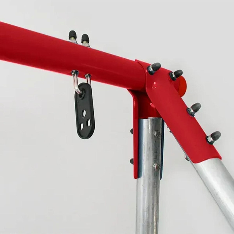 Качели на металлических опорах Garlando Candy Plus одинарные (ALT-13)