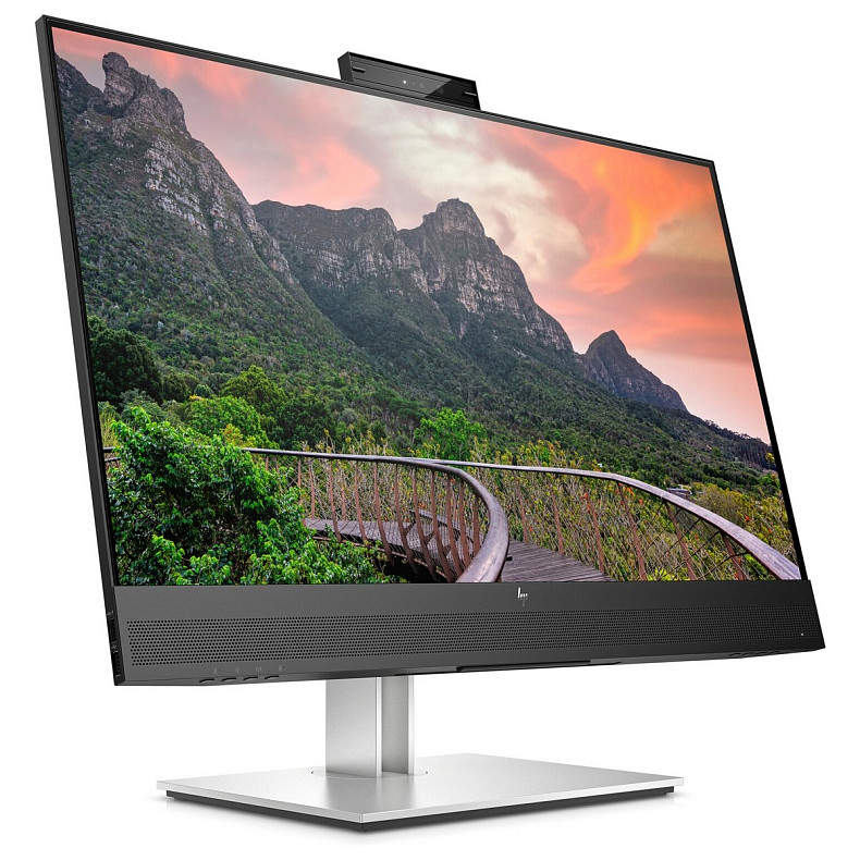 TFT 27" HP E27m G4 QHD, IPS, HDMI, DP, USB-C™, USB, webcam, HAS, колонки, темно серый