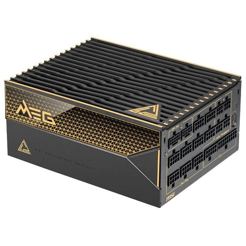 Блок питания MSI MEG AI1600T PCIE5 ATX 1600W