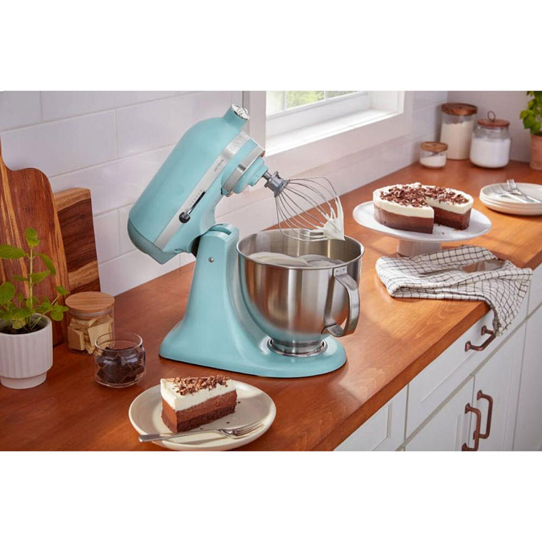 Кухонна машина KitchenAid Artisan 4,8 л 5KSM125EMI з відкидним блоком, колір мінеральна вода