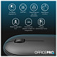 Миша OfficePro M185B Silent Click Wireless Black