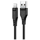 Кабель USB 2.0 Lighting USB-A, 1,2 м, 2,4A, TPE C3-02 Black Acefast