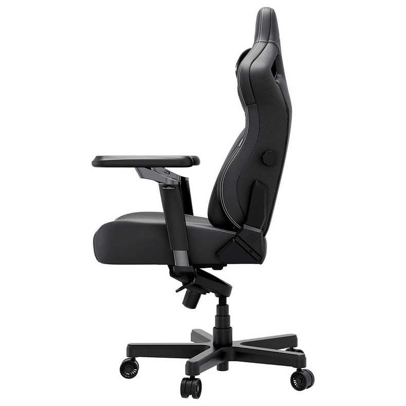 Кресло игровое Anda Seat Kaiser 4 V2 Elegant Black PVC Size XL (AD12YDDC-XLL-20-B-PV/C-03)