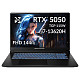 Ноутбук Dream Machines RG5050-17 17.3FHD IPS, Intel i7-13620H, 32GB, F1TB, NVD5050-8, DOS, черный