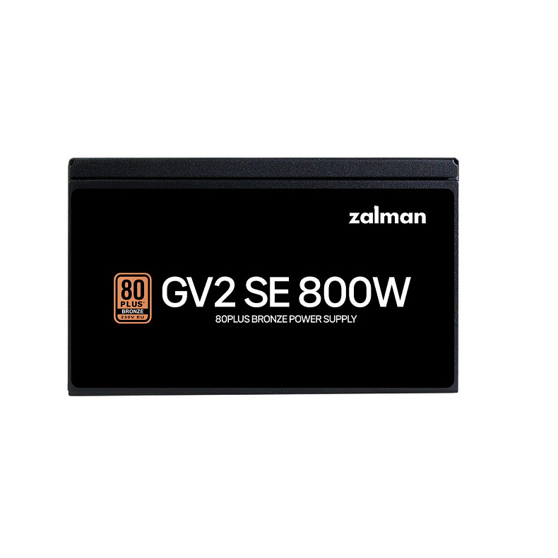 Блок питания Zalman GV2SE (800W) 88%, 80+ Bronze, 120мм, 1xMB 24pin(20+4), 1xCPU(4+4 pin+8pin),