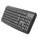 Клавіатура XTRIKE ME KB-229 UA 104 кл. USB, чорна